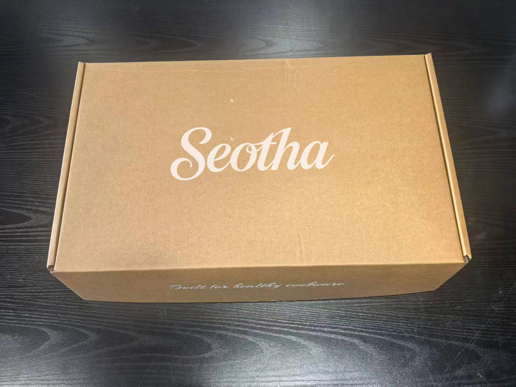 Seotha Stock & Sauce Pot Cooking Spatula and Soup Ladle with Lids Cookware Set